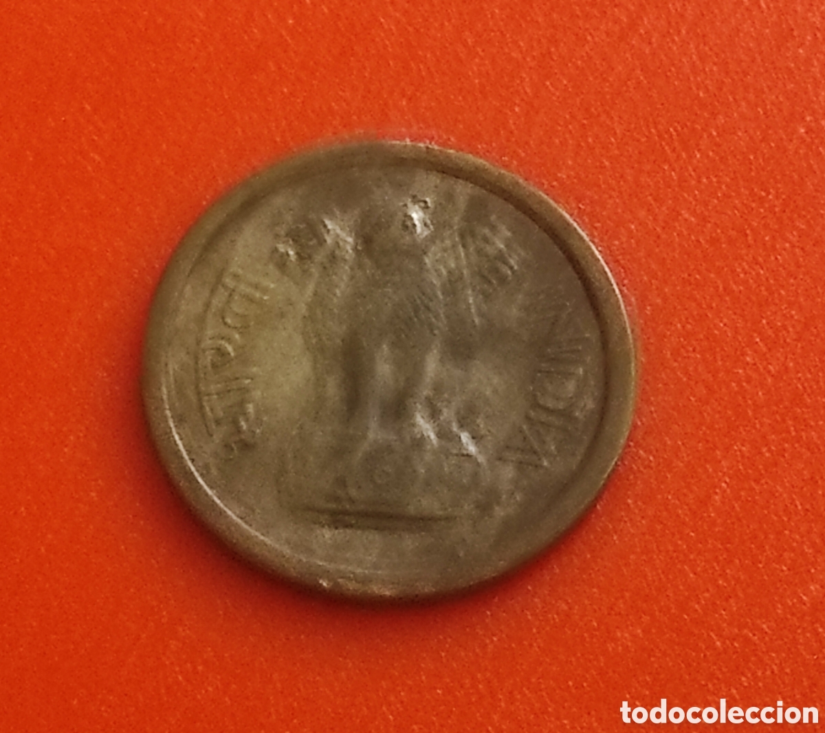 Monedas antiguas de Asia: INDIA 1 Naya Paisa 1963 CECA CALCUTA