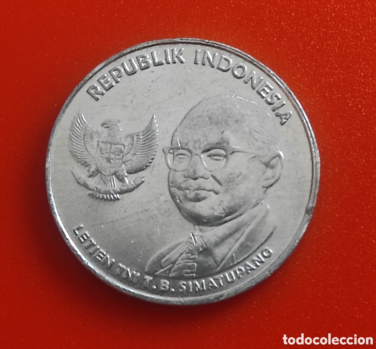 Monedas antiguas de Asia: INDONESIA 500 RUPIAS 2016 - CONMEMORATIVA - Dr. T.B. Simatupang&rdquo; KM# 73