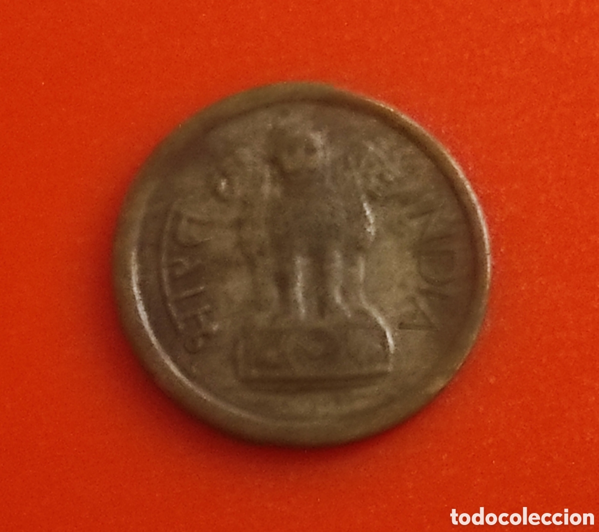 Monedas antiguas de Asia: INDIA 1 NAYA PAISA 1962 CALCUTA