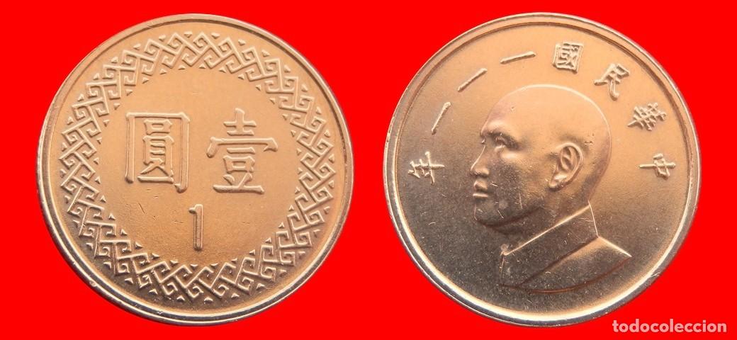 Monedas antiguas de Asia: 1 YUAN 2022 TAIWAN-153833