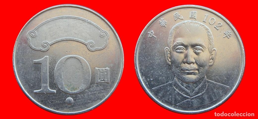 Monedas antiguas de Asia: 10 YUAN 2013 TAIWAN-153835