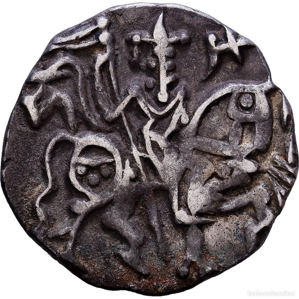Monedas antiguas de Asia: [#1546189] India, Shahis, Samanta Deva, Jital, 719-920, Kabul, Plata, MBC