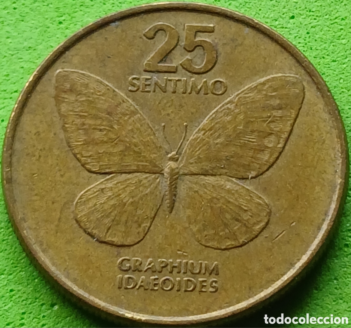 Monedas antiguas de Asia: Filipinas 25 c&eacute;ntimos 1983 km#241.1