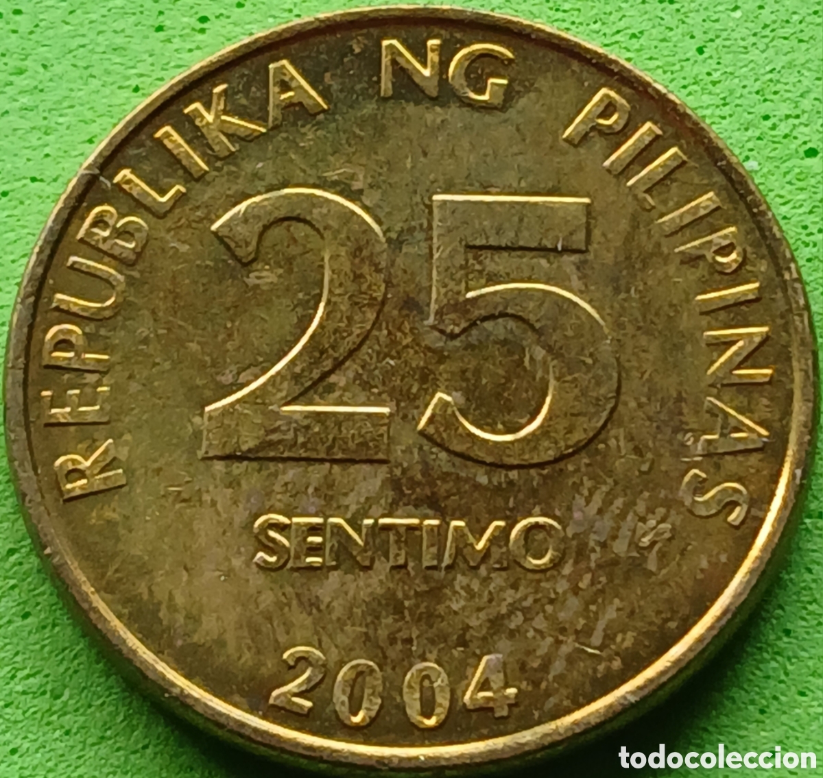 Monedas antiguas de Asia: Filipinas 25 c&eacute;ntimos 2004 km#271a