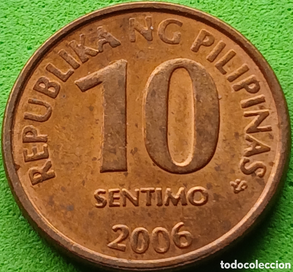 Monedas antiguas de Asia: Filipinas 10 c&eacute;ntimos 2006 km#270