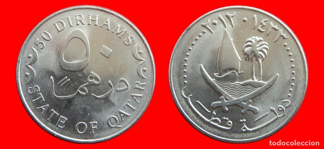 Monedas antiguas de Asia: 50 DIRHAMS 2012 QATAR-153989