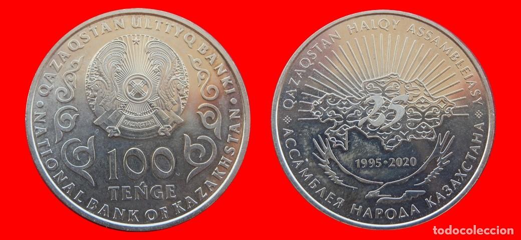 Monedas antiguas de Asia: 100 TENGE 2020 SIN CIRCULAR KAZAJISTAN-9374SC