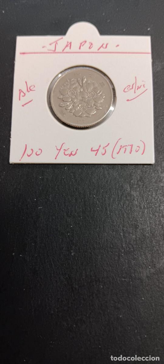 Monedas antiguas de Asia: JAP&Oacute;N 100 YEN 1970(45) BC KM=82 (CUPRONIQUEL)HIROHITO