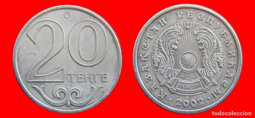 Monedas antiguas de Asia: 20 TENGE 2002 KAZAJISTAN-154003
