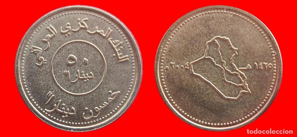 Monedas antiguas de Asia: 50 DINARES 2004 IRAQ-154078