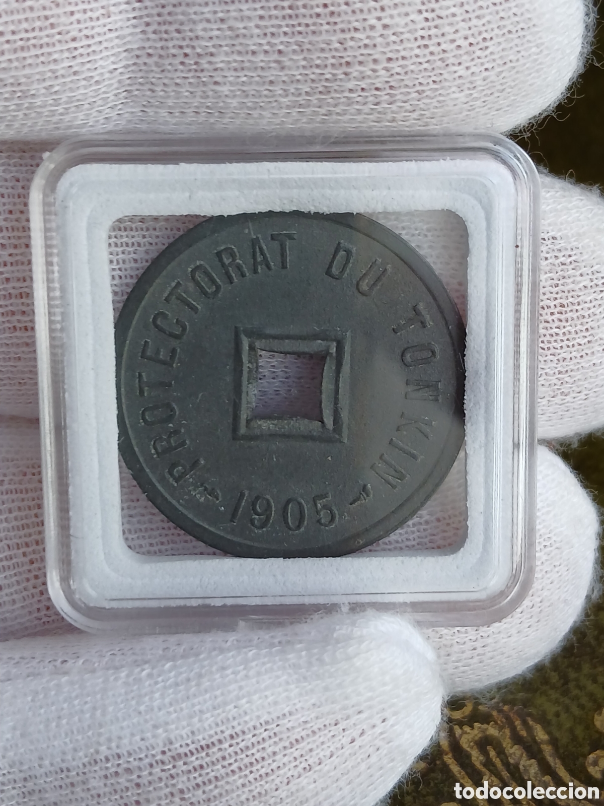Monedas antiguas de Asia: L211M35.Tonkin(Vietnan)Protectorado Frances