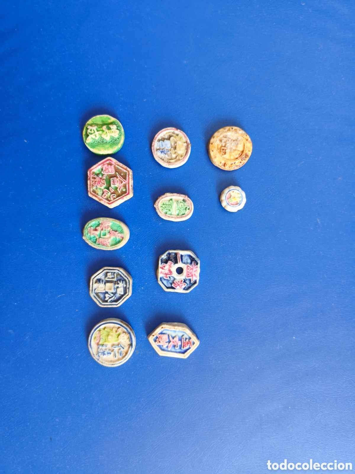 Monedas antiguas de Asia: Moneda porcelana, CHINA TAILANDIA SIAM RAMA