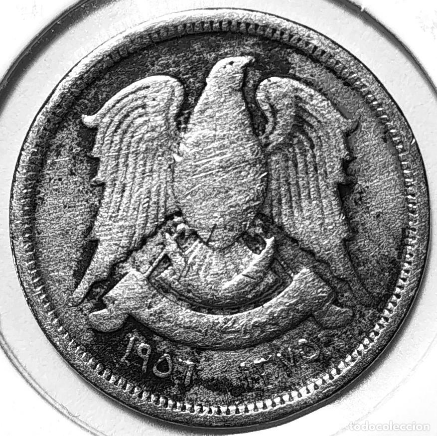 Monedas antiguas de Asia: SIRIA (1946-1957) - 10 PIASTRAS 1956 - LIBRA SIRIA - REPUBLICA - A - 4 GR. NIQUEL - DIAMETRO 21 mm