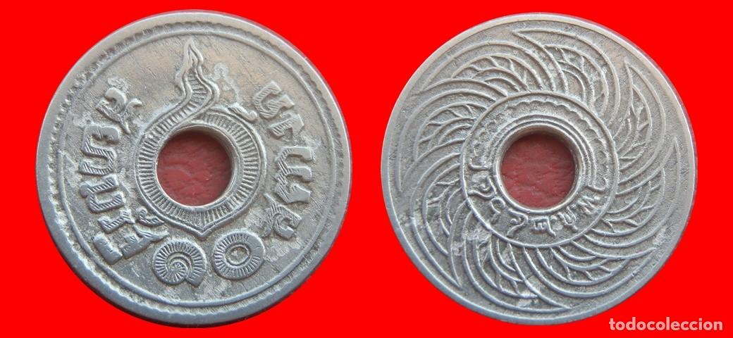 Monedas antiguas de Asia: 10 SATANG 1921 TAILANDIA-154220