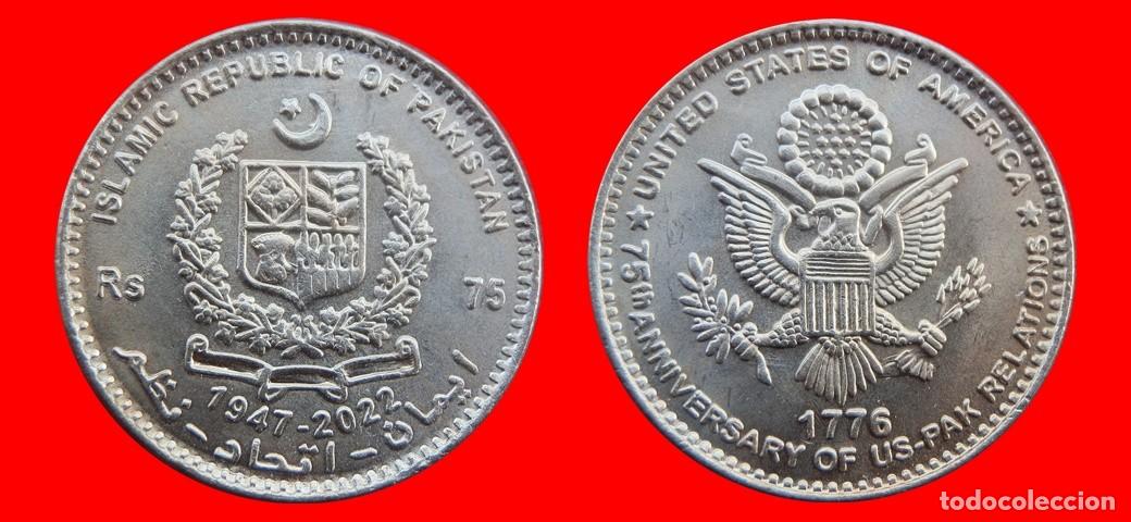 Monedas antiguas de Asia: 75 RUPIAS 2022 SIN CIRCULAR PAKISTAN-9591SC