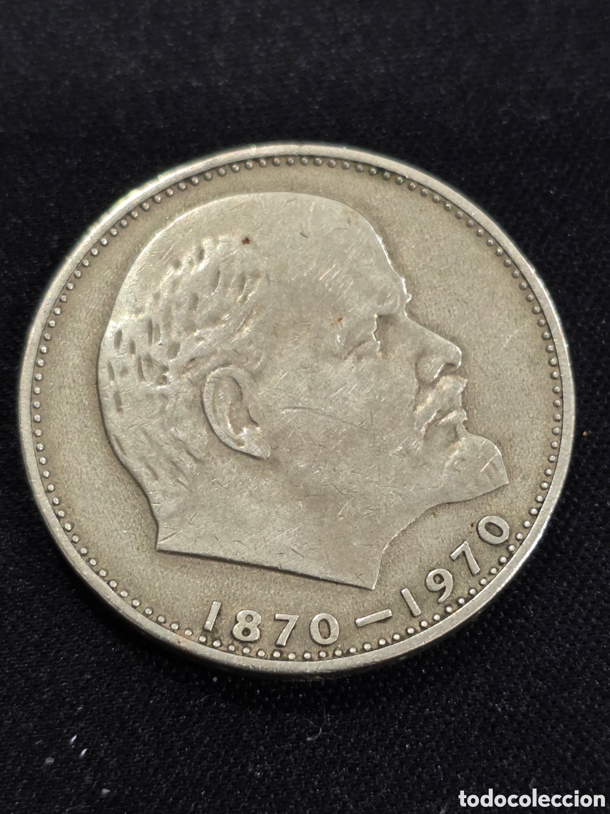 Monedas antiguas de Asia: 1 Rublo 1970 nacimiento Lenin - PEDIDO M&Iacute;NIMO 5&euro;