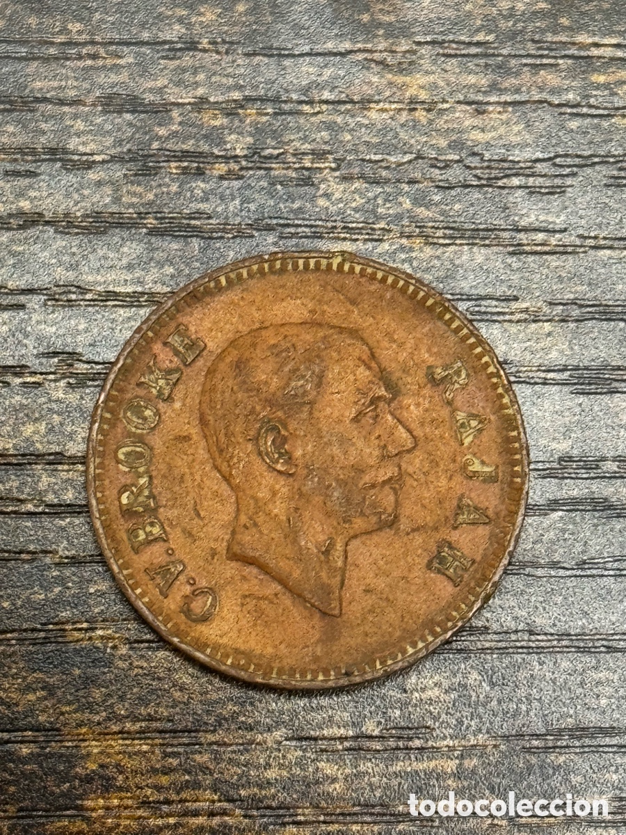 Monedas antiguas de Asia: 1 centavo Sarawak 1933