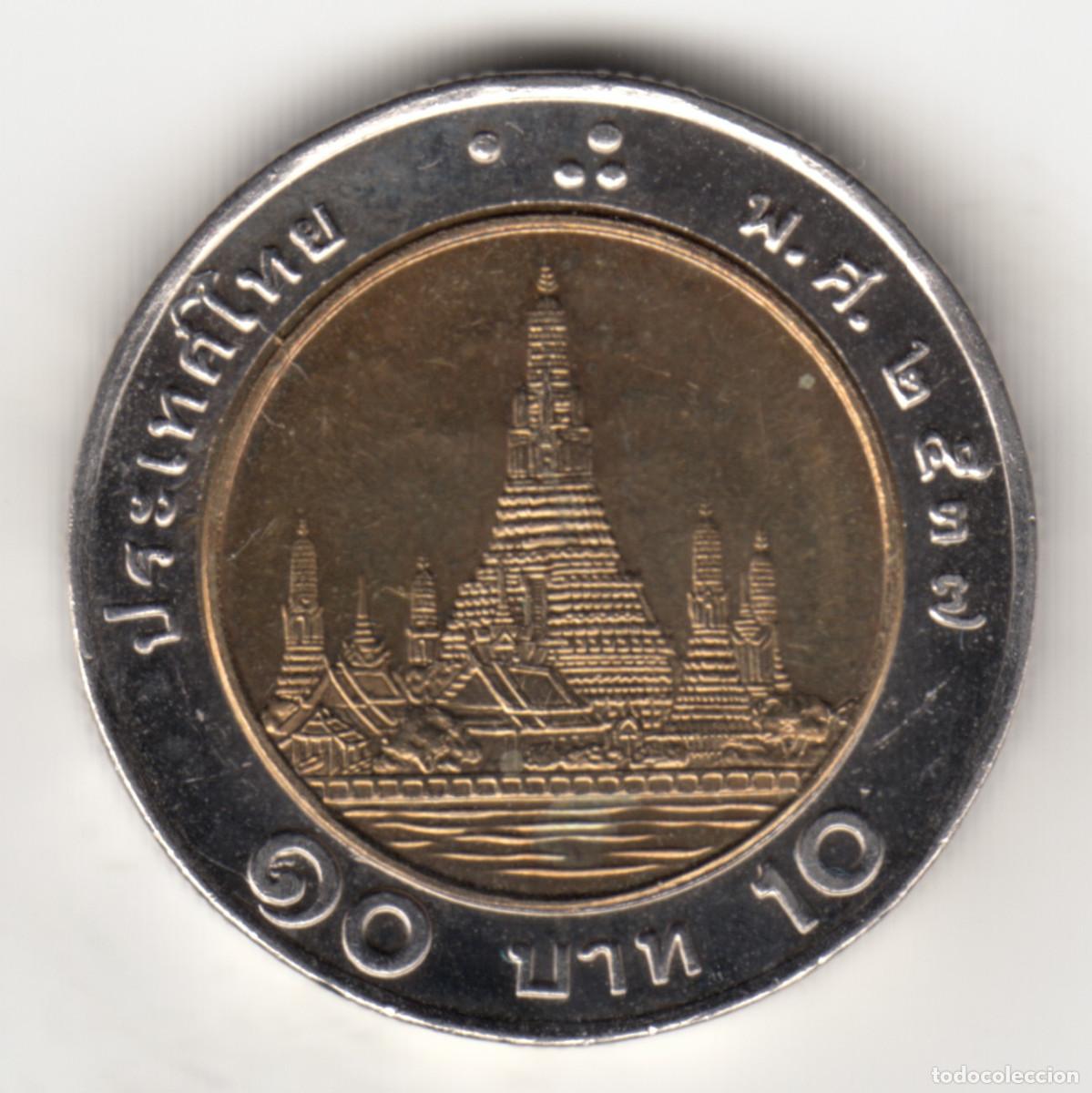 Monedas antiguas de Asia: TAILANDIA 10 Baht 2531 - 2551 (1988 - 2008) - Rama IX