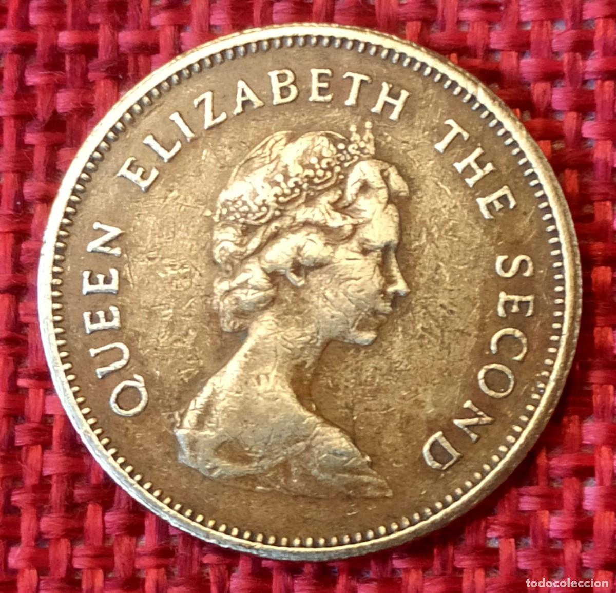 Monedas antiguas de Asia: Hong Kong - A&ntilde;o 1979 - Fifty Cents 5 centimos