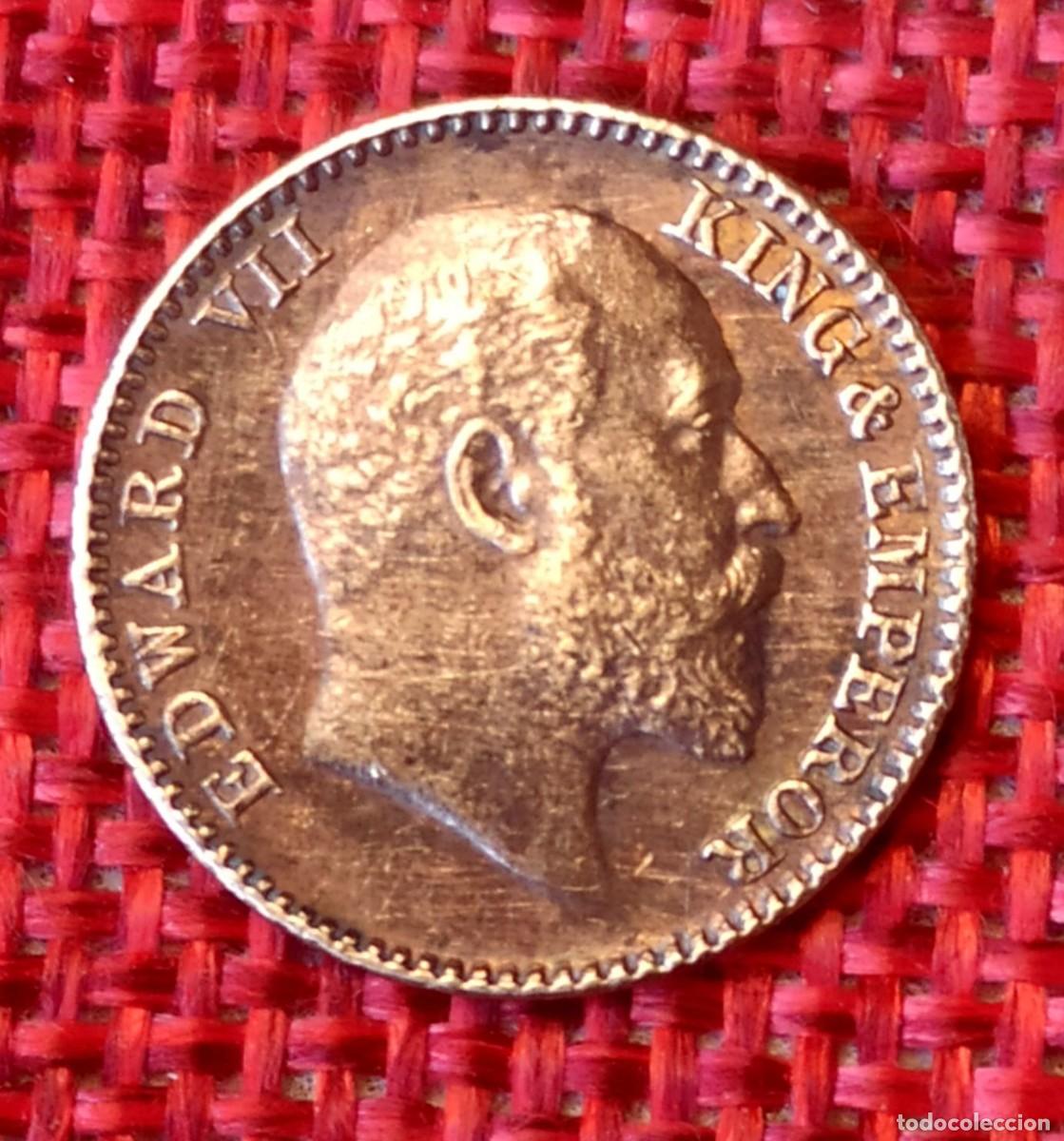Monedas antiguas de Asia: India - A&ntilde;o 1909 - &sup1;&frasl;₁₂ Anna