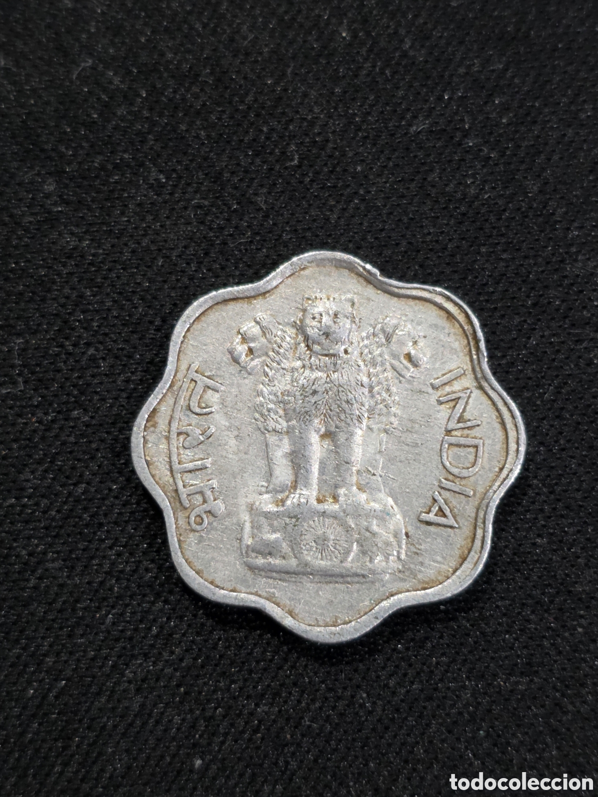 Monedas antiguas de Asia: India 2 paise 1966 - PEDIDO M&Iacute;NIMO 5&euro;