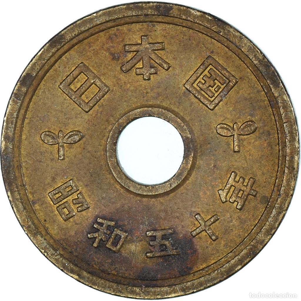 Monedas antiguas de Asia: [#1494160] Moneda, Jap&oacute;n, 5 Yen, 1975