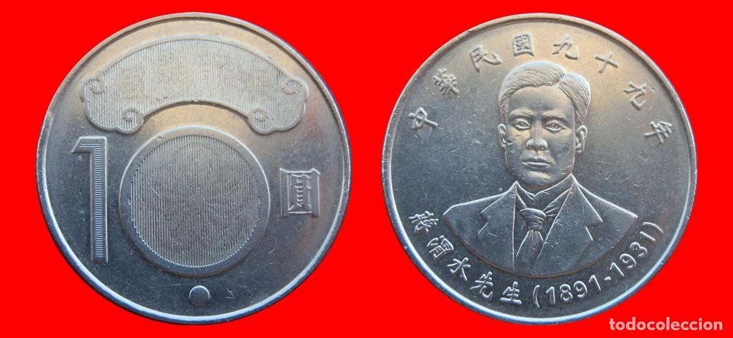 Monedas antiguas de Asia: 10 YUAN 2010 TAIWAN-154729