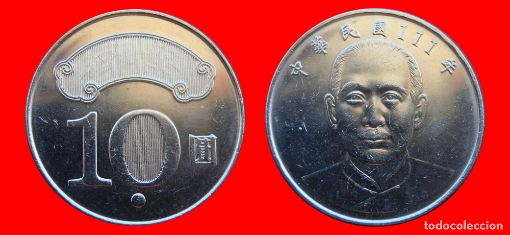 Monedas antiguas de Asia: 10 YUAN 2022 TAIWAN-154737