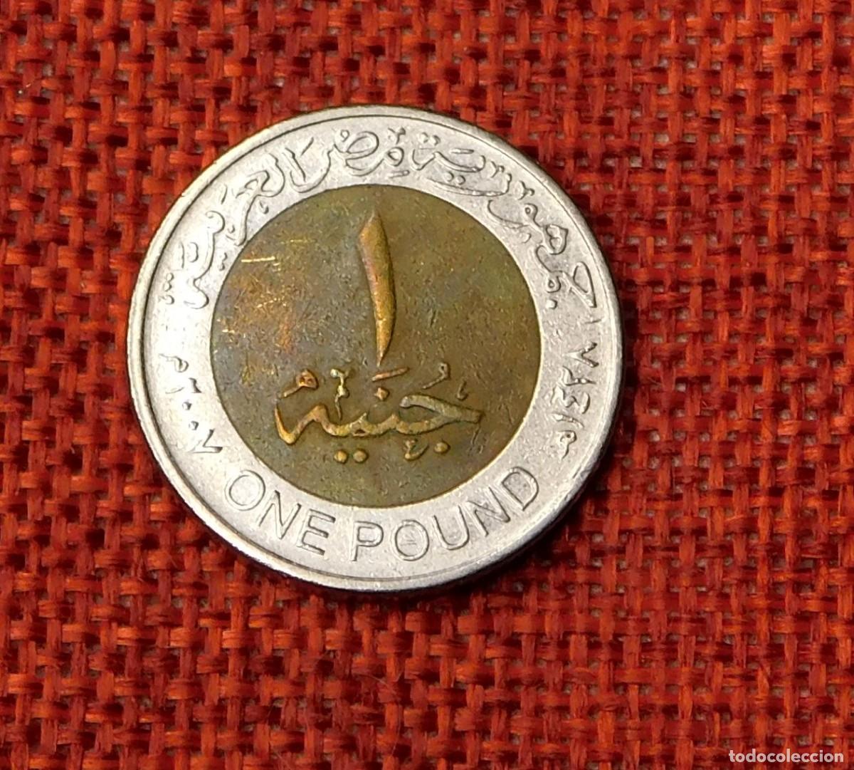 Monedas antiguas de Asia: Egipto - A&ntilde;o 2007 - 1 One Pound - Foto 2