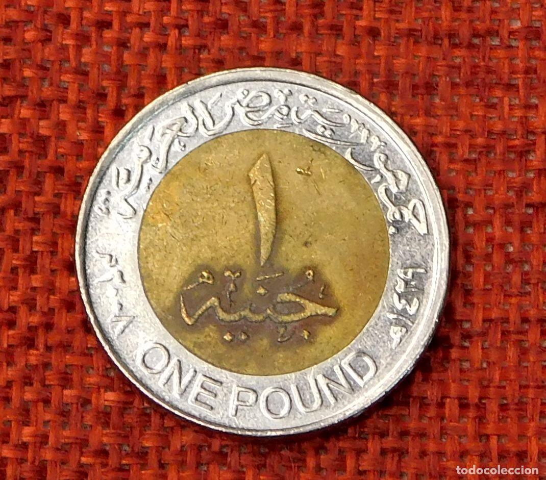 Monedas antiguas de Asia: Egipto - A&ntilde;o 2008 - 1 One Pound - Foto 2