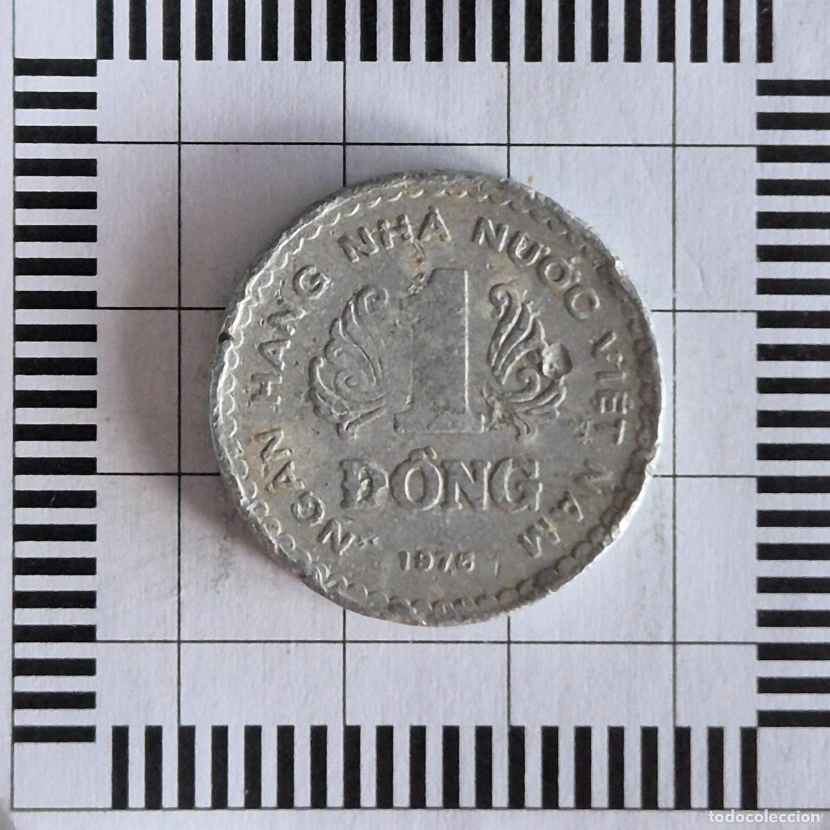 Monedas antiguas de Asia: 1 DONG, VIETNAM. 1976. (KM#14).