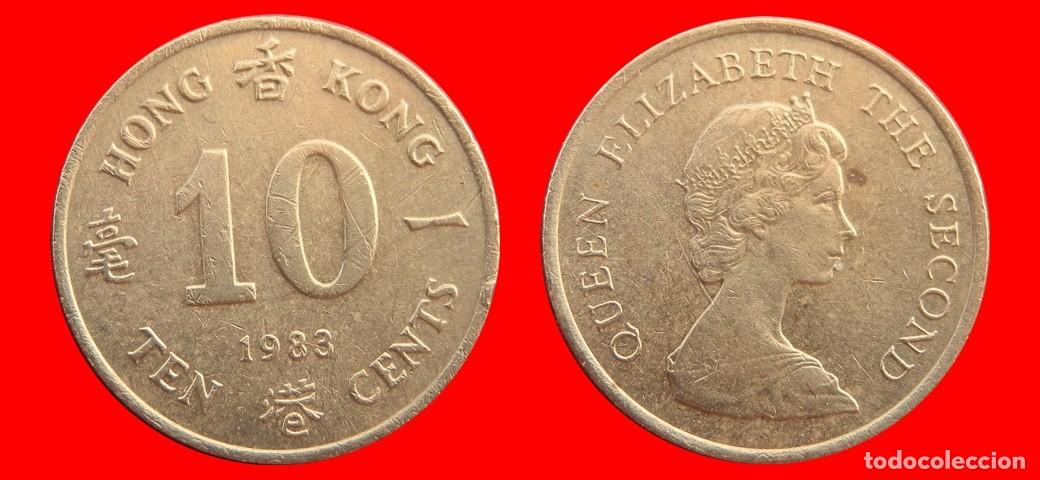 Monedas antiguas de Asia: 10 CENTAVOS CENTS CENTIMOS 1983 HONG KONG-154891