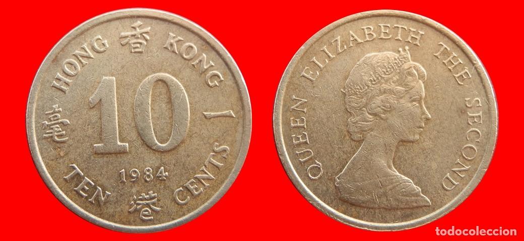 Monedas antiguas de Asia: 10 CENTAVOS CENTS CENTIMOS 1984 HONG KONG-154892