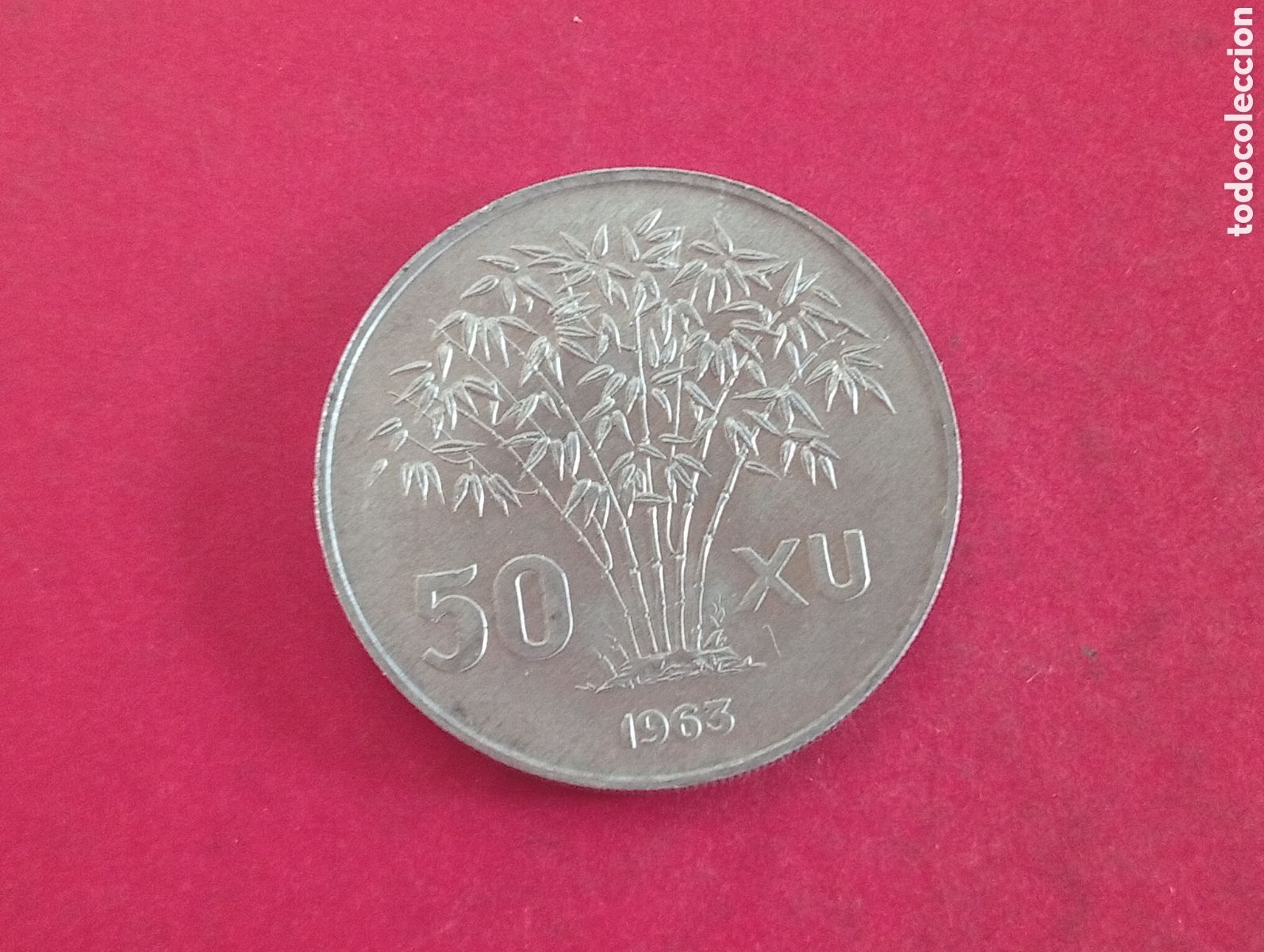 Monedas antiguas de Asia: 50 xu de Vietnam 1963