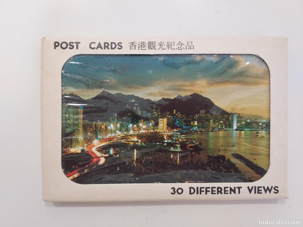 Monedas antiguas de Asia: CARPETA ESTUCHE POSTALES HONG KONG (CHINA) CON 30 VISTAS