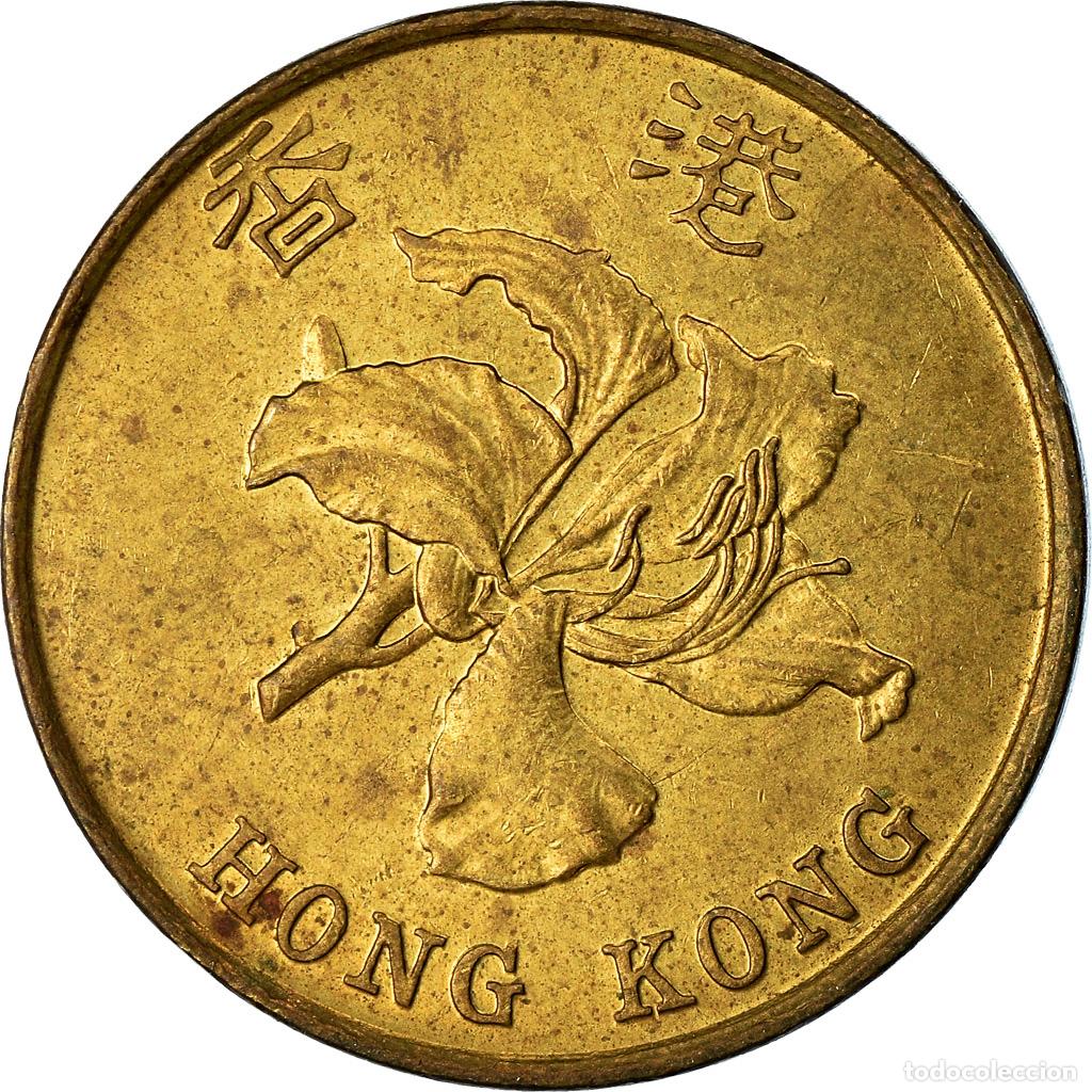 Monedas antiguas de Asia: [#762719] Moneda, Hong Kong, Elizabeth II, 10 Cents, 1994, MBC, Lat&oacute;n chapado en acero
