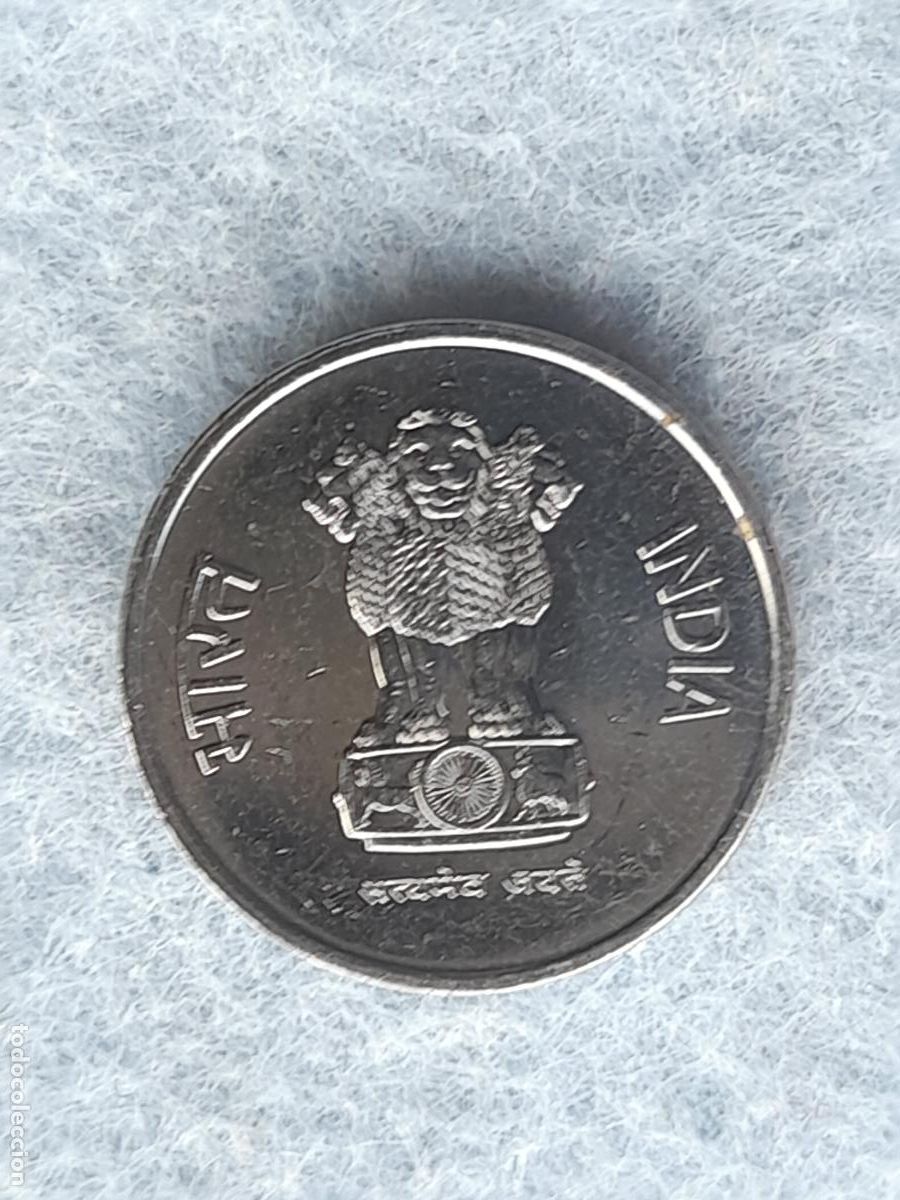 Monedas antiguas de Asia: India. 10 Paisa. A&ntilde;o 1988. Sin Circular.