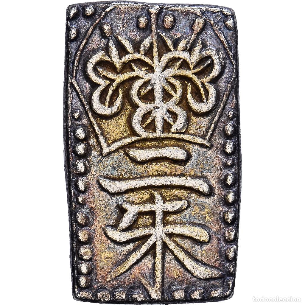 Monedas antiguas de Asia: [#1547091] Jap&oacute;n, Tempo, 2 Shu, Nishu Gin, 1832-1858, Electro, MBC