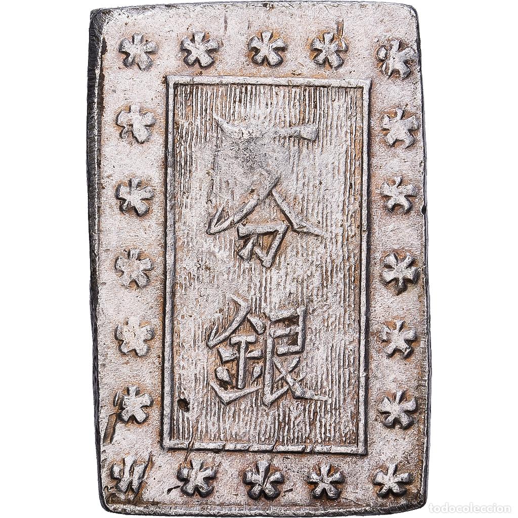 Monedas antiguas de Asia: [#1547054] Jap&oacute;n, Meiji, 1 Bu, Ichibugin, 1868-1912, Plata, BC+