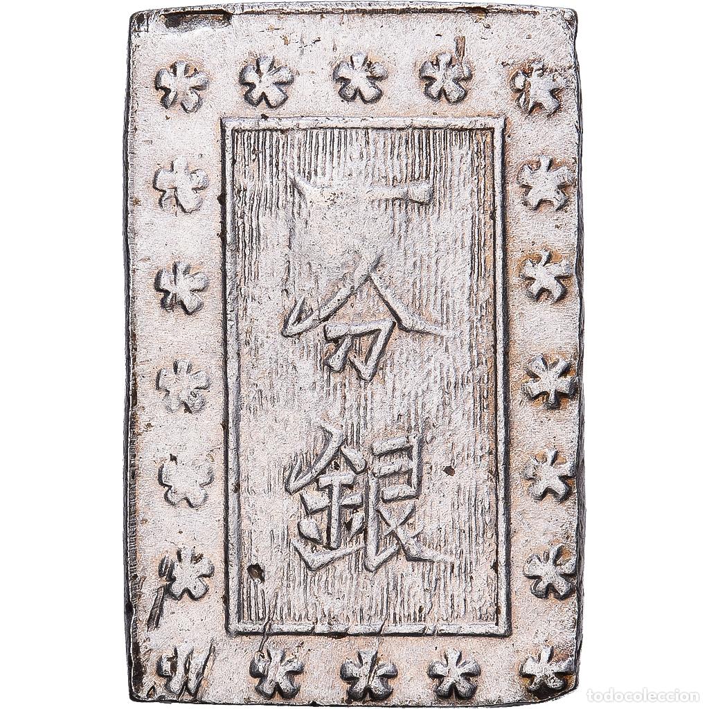 Monedas antiguas de Asia: [#1547056] Jap&oacute;n, Meiji, 1 Bu, Ichibugin, 1868-1912, Plata, BC+