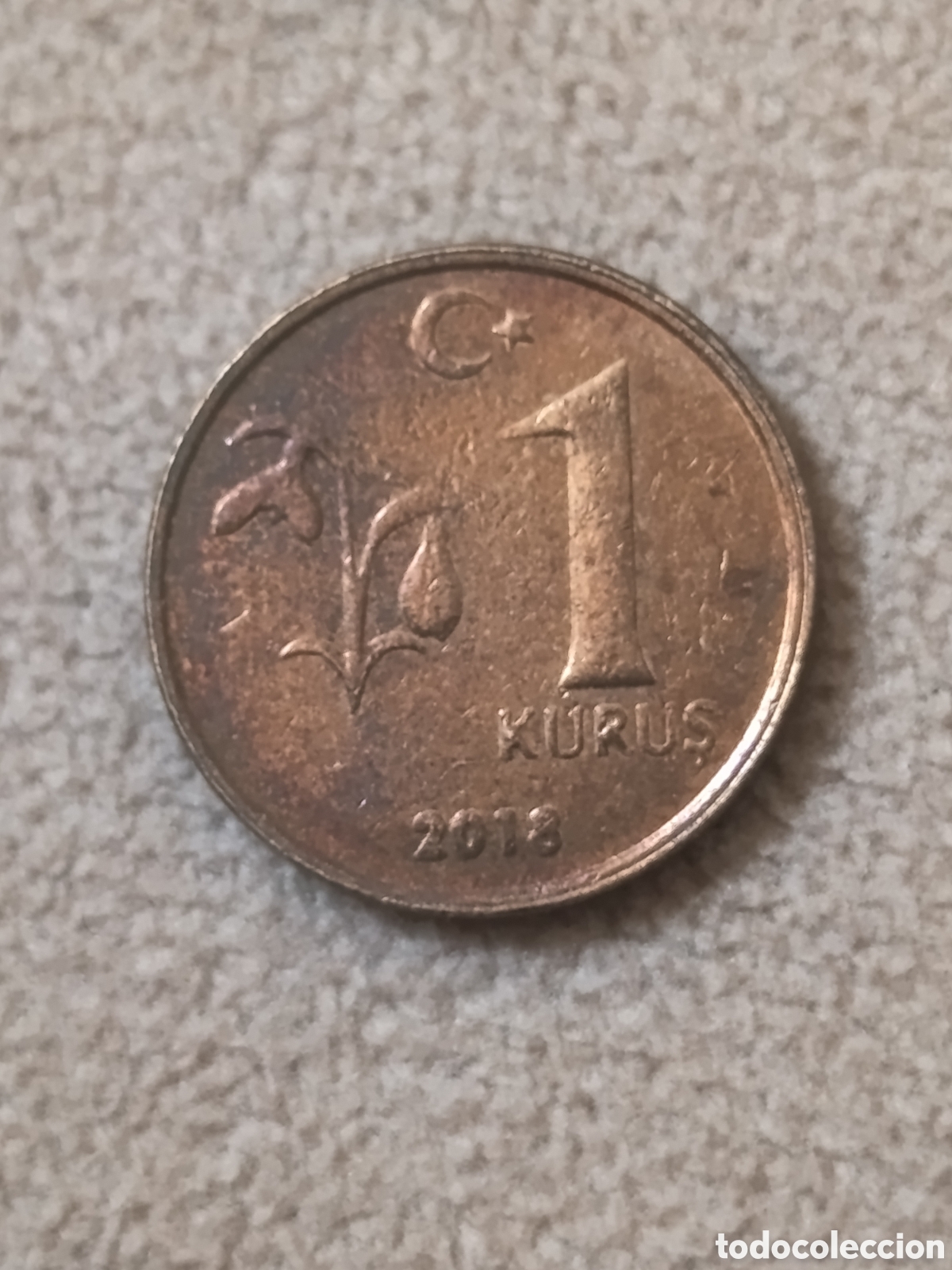 Monedas antiguas de Asia: Turqu&iacute;a 1 Kurus 2018 - Foto 2
