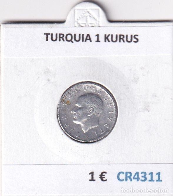Monete antiche di Asia: CR4311 MONEDA TURQUIA 1 KURUS