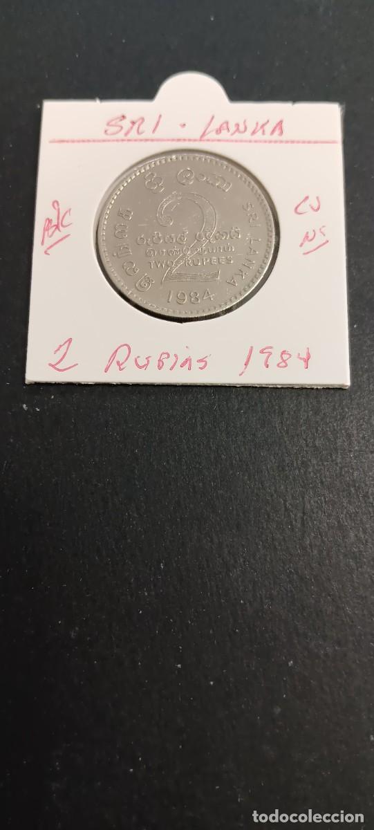 Monedas antiguas de Asia: SRI LANKA 2 RUPIAS 1984 BC KM=147 (CUPRONIQUEL)