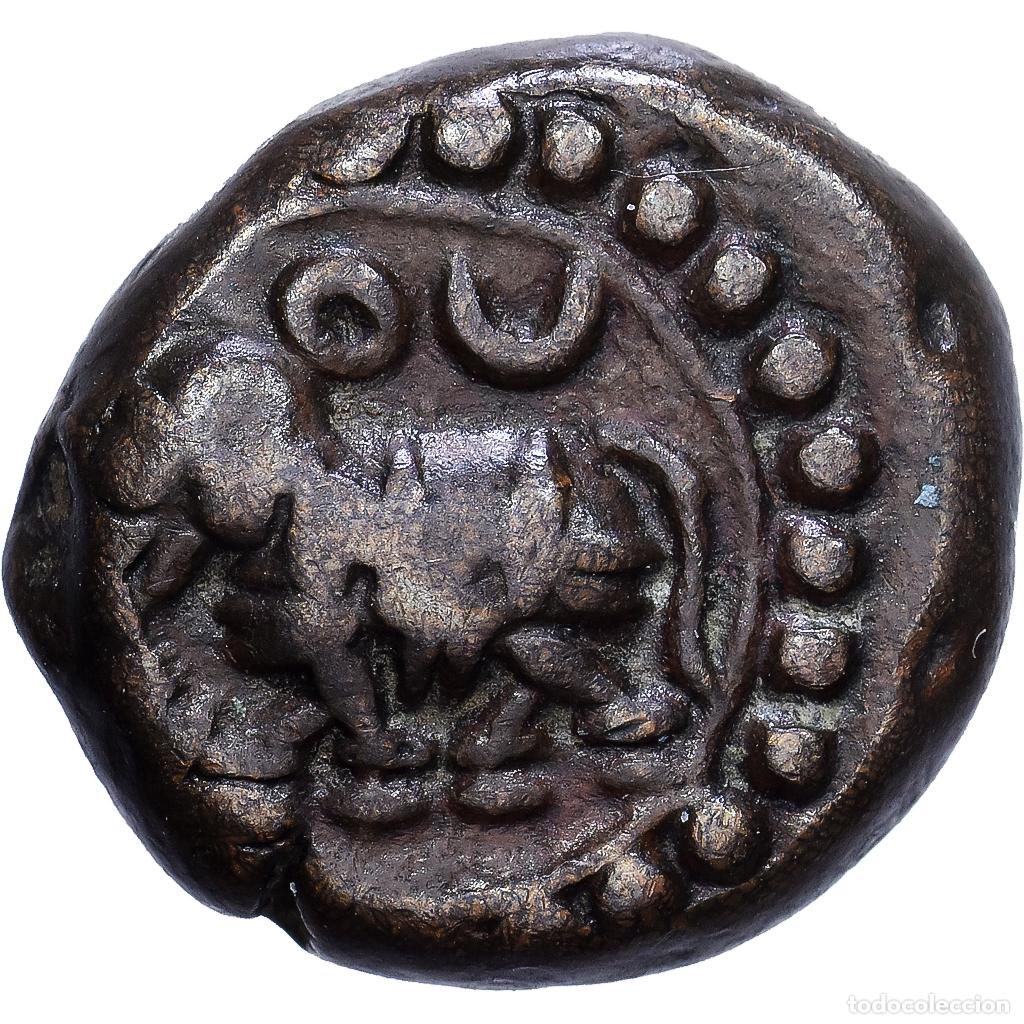 Monedas antiguas de Asia: [#1203312] Kingdom of Mysore, Raja Krishna Wodeyar, Cash, 1734-1766, Cobre, MBC+
