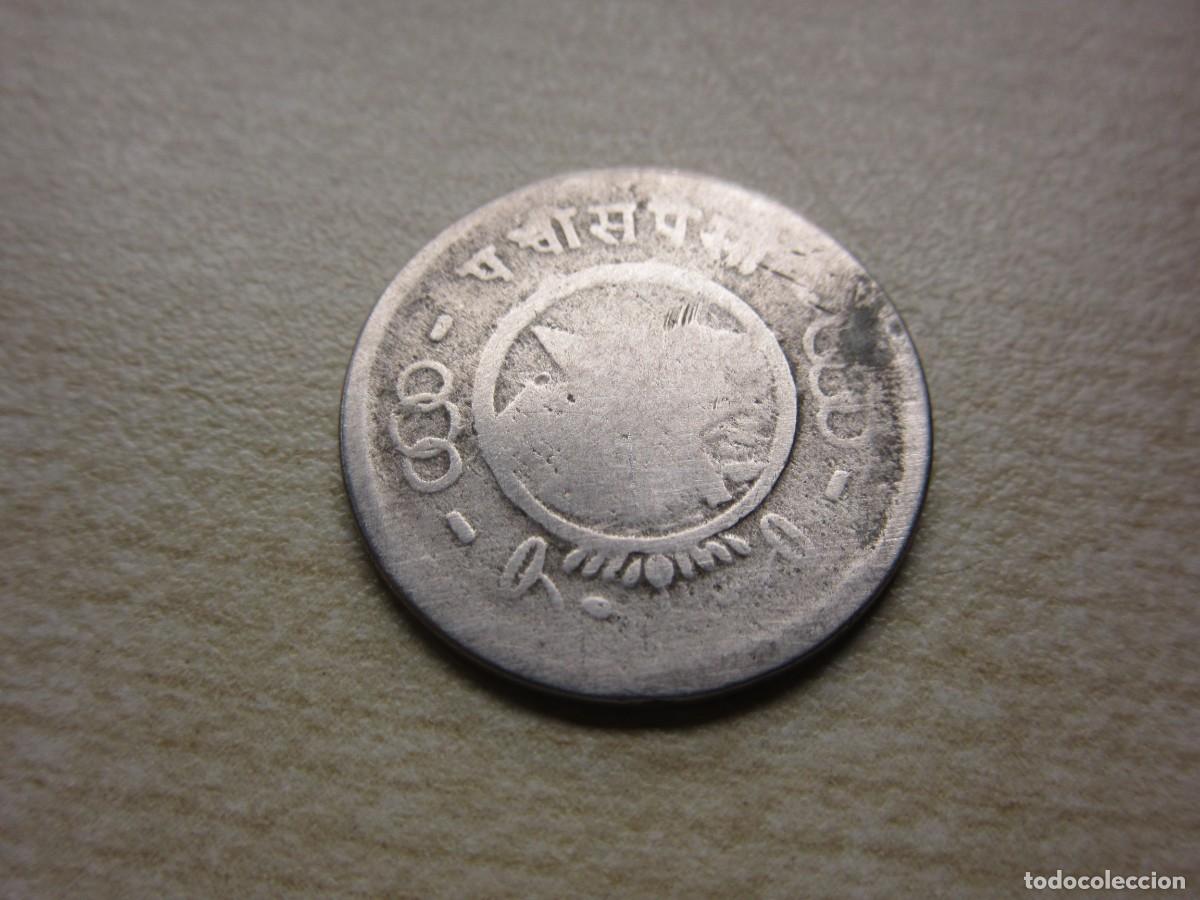 Alte M&uuml;nzen aus Asien: 20 paisa de Nepal posible de 1953