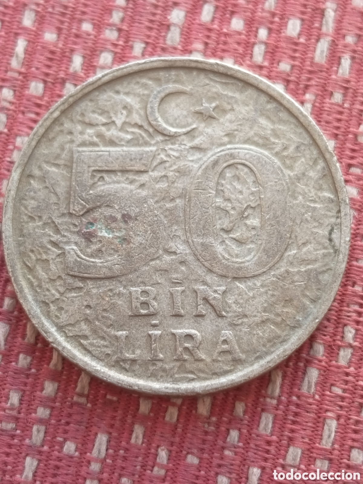 Monedas antiguas de Asia: Turqu&iacute;a 50.000 Liras 1999