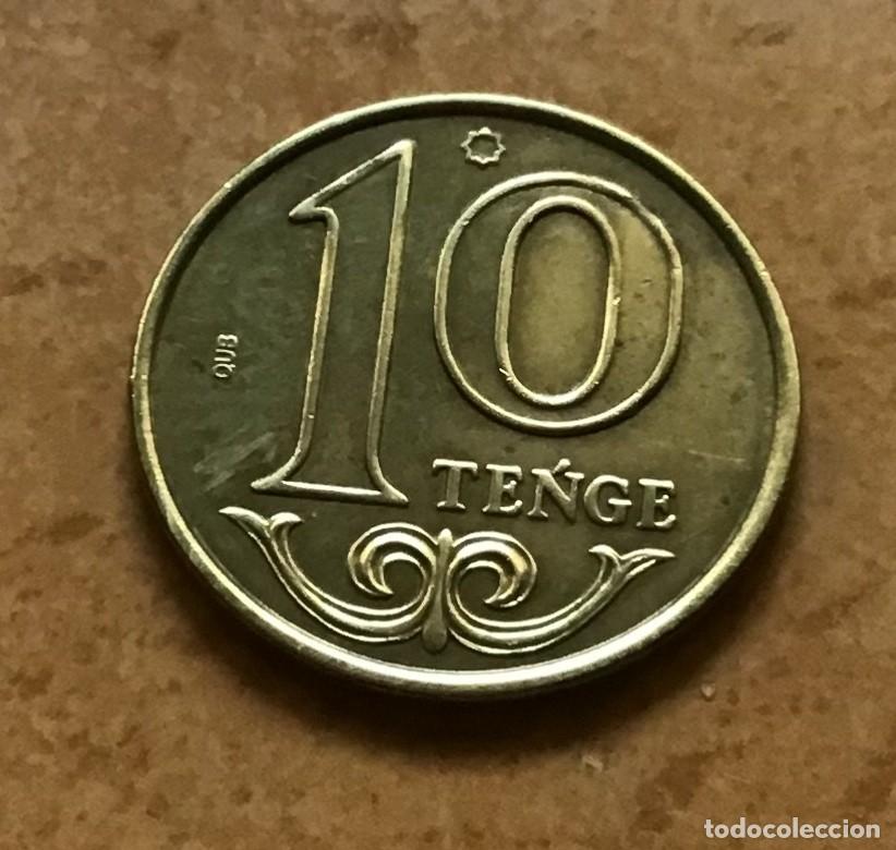 Monedas antiguas de Asia: 10 tenge de Kazajist&aacute;n. A&ntilde;o 2020