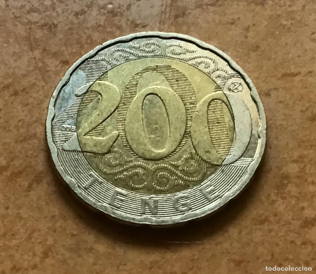 Monedas antiguas de Asia: 200 tenge de Kazajist&aacute;n. A&ntilde;o 2020