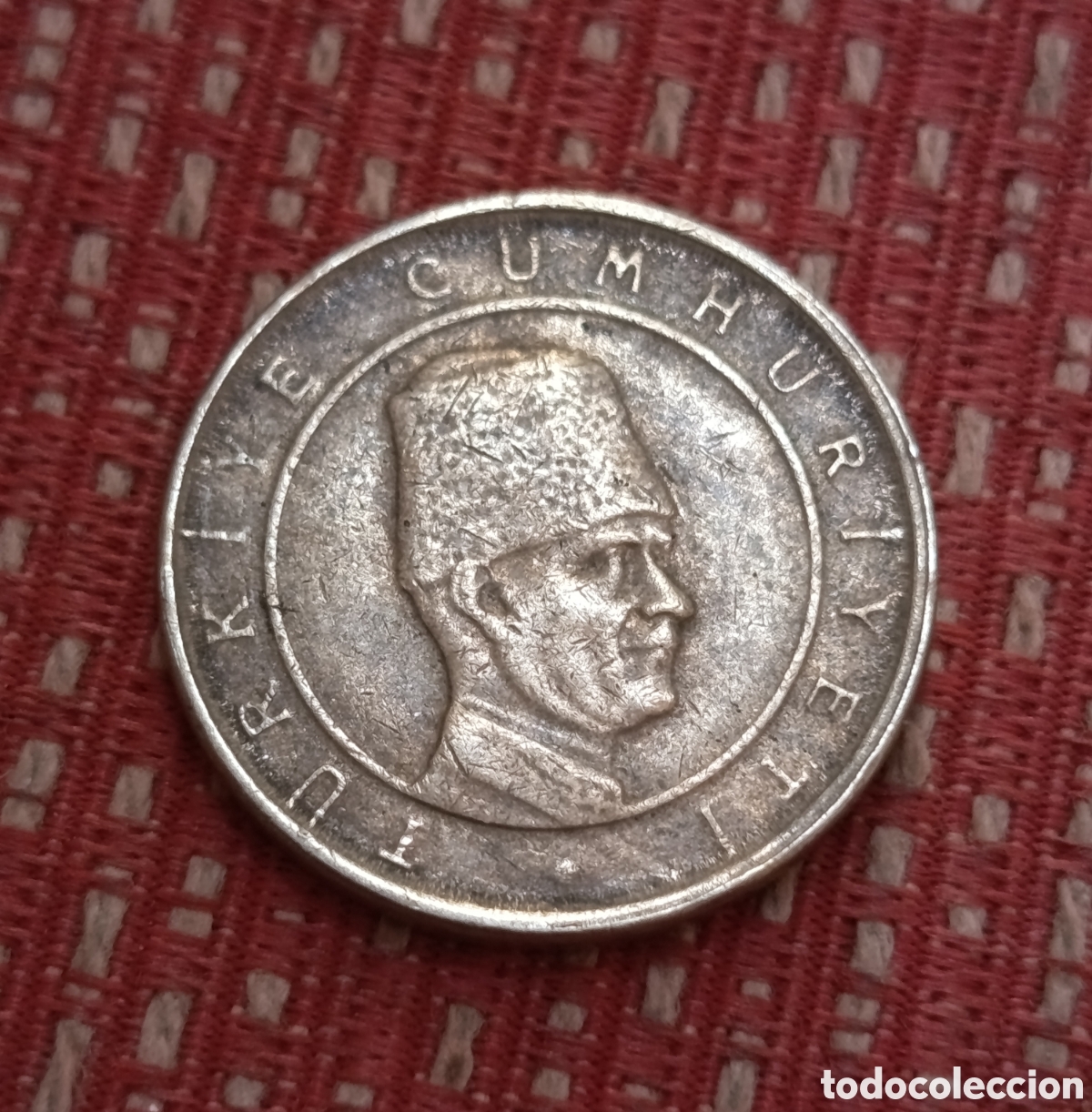 Monedas antiguas de Asia: Turqu&iacute;a 100.000 mil Liras 2003