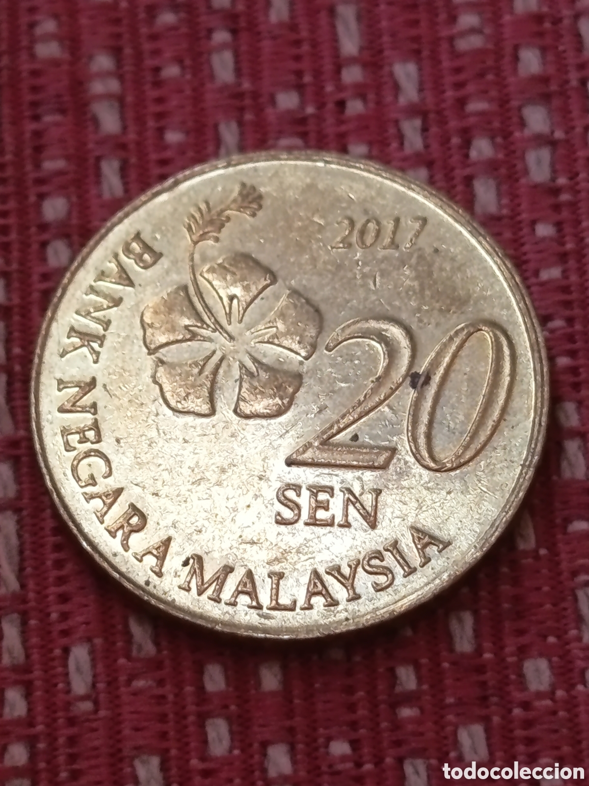 Monedas antiguas de Asia: Malasia 20 Sen 2017 Sen